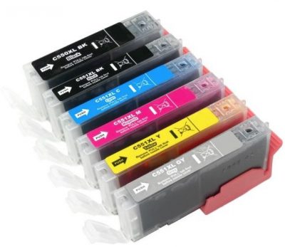 Compatible Multipack of Canon PGi-550 and CLi-551 XL Ink Cartridges