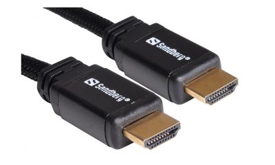 Sandberg HDMI 2.0 Cable 1 Metre Ultra High Speed 4K - High Quality - 5 Year Warranty